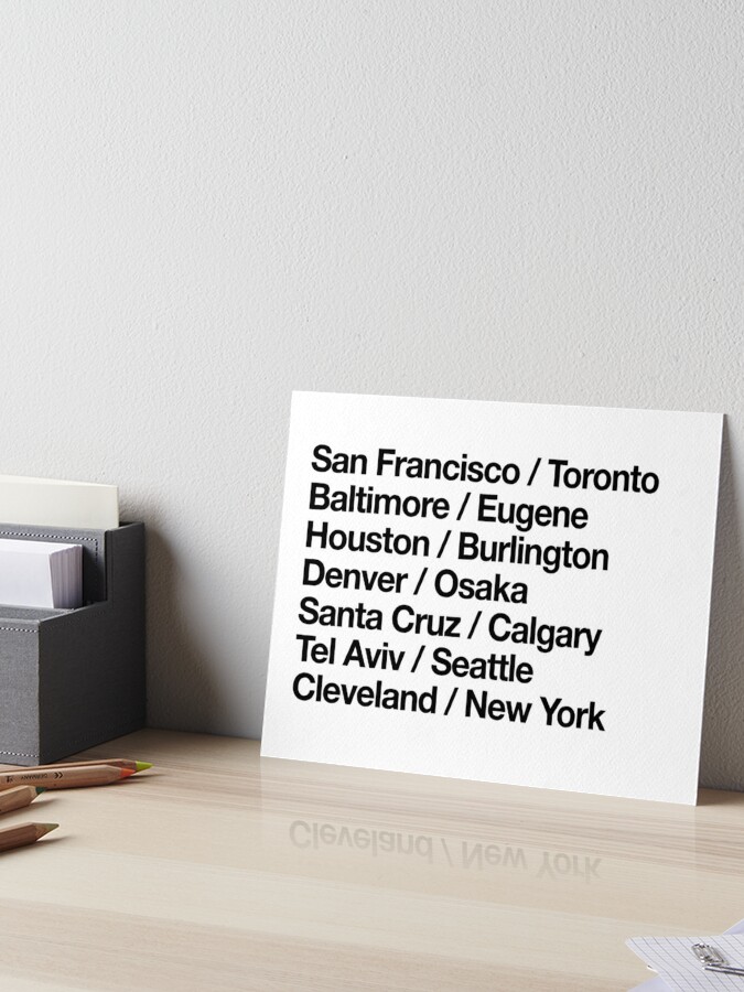 2014 grunge american apparel cities print