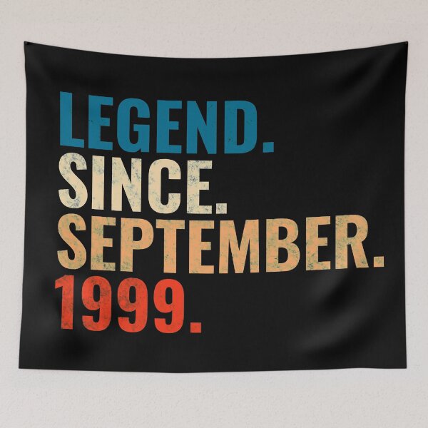 Item preview, Legend Since September 1999 Retro Vintage designed and sold by Teelogic.