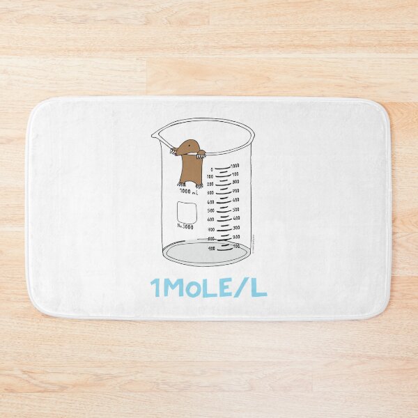 Item preview, Chemistry 1 Mole per Litre for Mole or Avogadro's Day designed and sold by ClobberAnd.