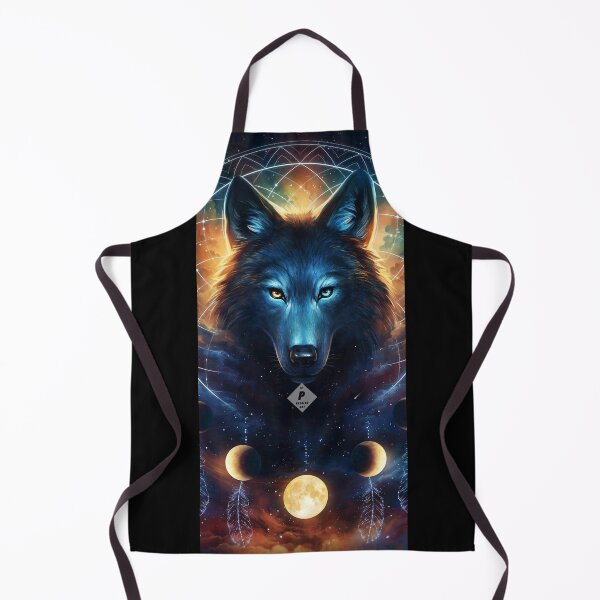 Item preview, "Wolve with moon"-by P FashionArt designed and sold by BK-Fishing.