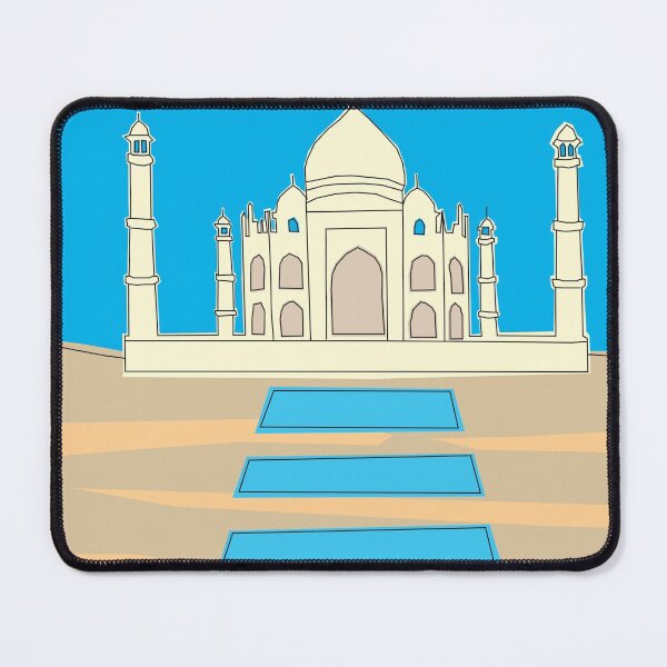 Item preview, Taj Mahal illustration designed and sold by acediscovery.