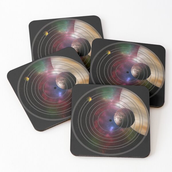 Item preview, Cosmic Vinyl Record Out of this World! designed and sold by Solotree.