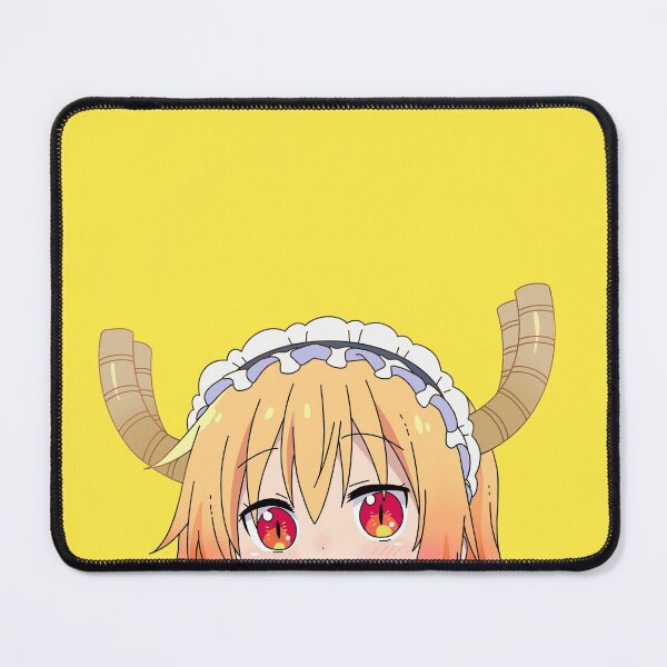 Item preview, Dragon maid tohru sticker peeker designed and sold by sagecream.
