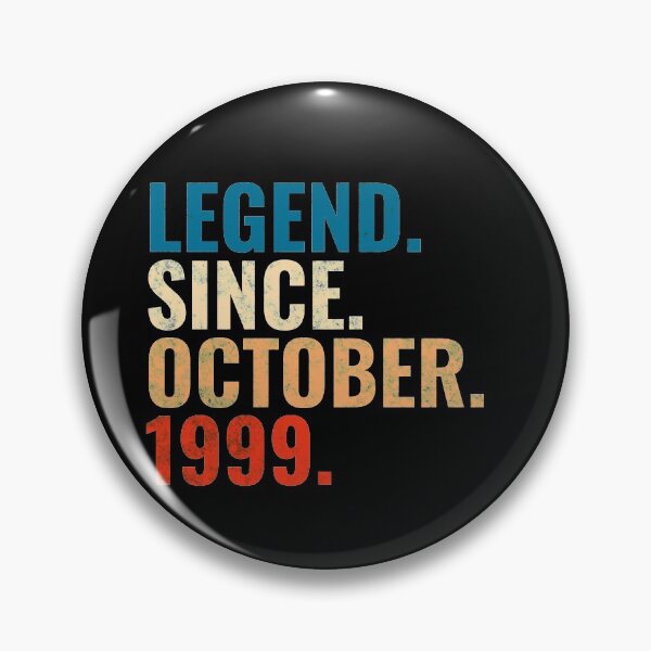 Item preview, Legend Since October 1999 Retro Vintage designed and sold by Teelogic.