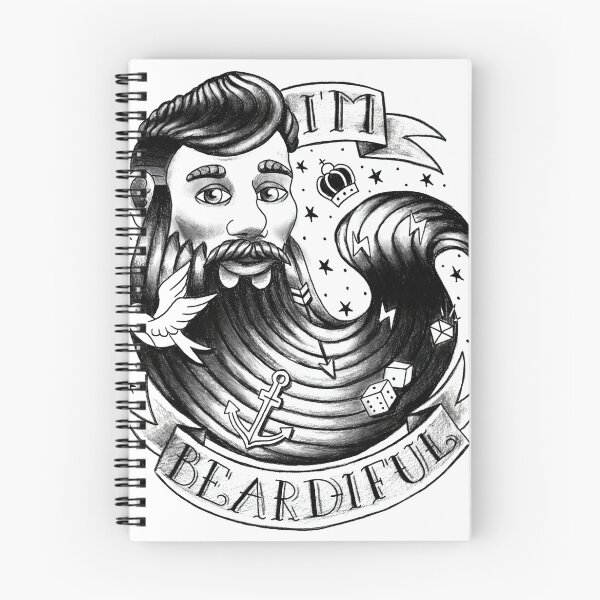 Item preview, I'm beardiful designed and sold by by-mika.