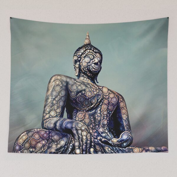 Item preview, Bad Trip Buddha designed and sold by PlacidHinds.