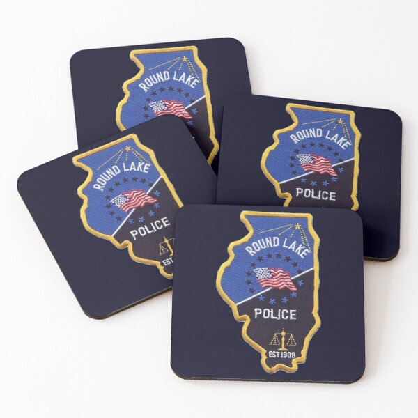 Item preview, Round Lake Illinois Police designed and sold by Lawrence Baird.