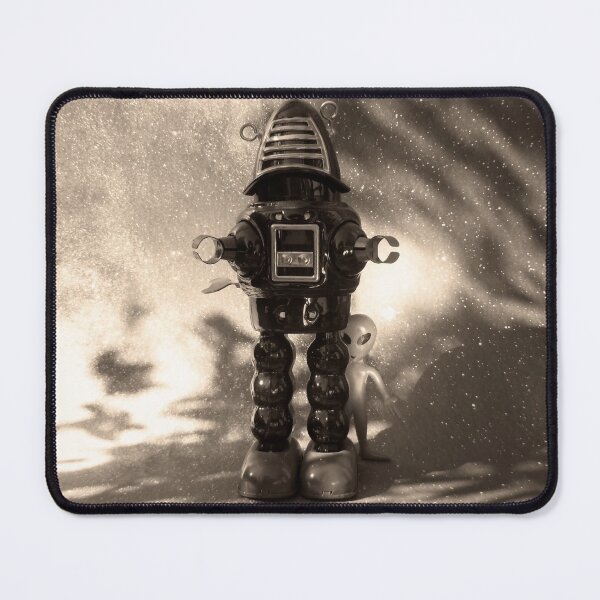 Item preview, Vintage Robot and Alien designed and sold by DBMenagerie.