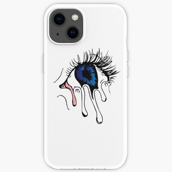 Cool Trippy Melting Eye iPhone Soft Case