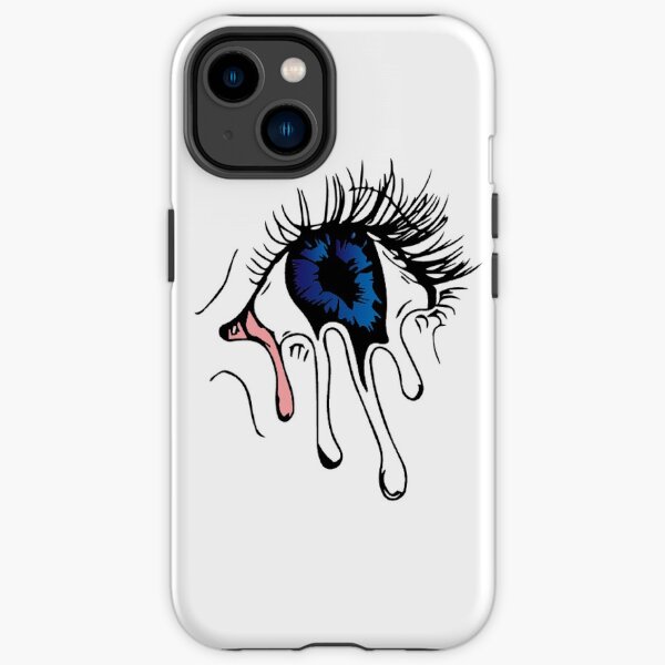 Cool Trippy Melting Eye iPhone Tough Case