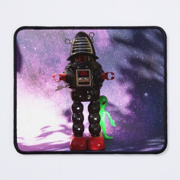 Item preview, Vintage robot and alien 2 designed and sold by DBMenagerie.
