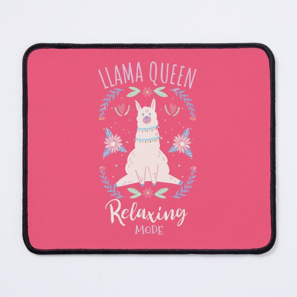 Item preview, Adorable llama queen is in relaxing mode, llama queen in relaxing mode. designed and sold by NineJuly.