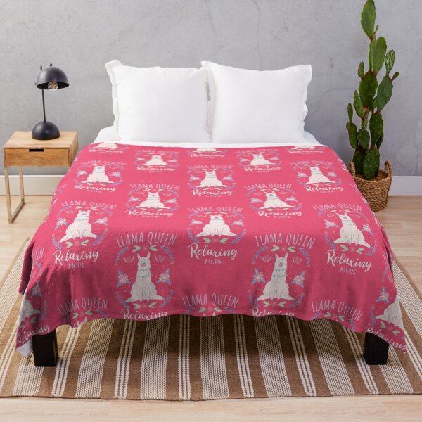 Item preview, Adorable llama queen is in relaxing mode, llama queen in relaxing mode. designed and sold by NineJuly.