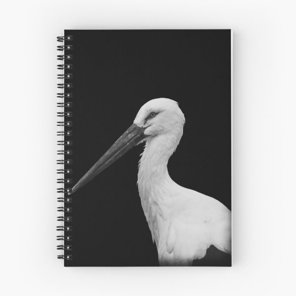 Item preview, Stork in black and white designed and sold by Slalon85.