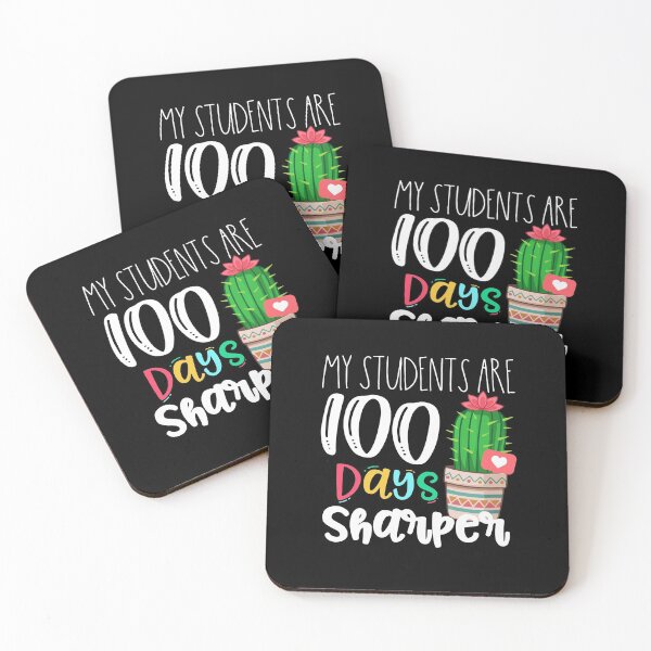 Item preview, My Students Are 100 Days Sharper Cactus 100th Day Of School designed and sold by Dressed For  Duty.