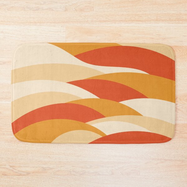Artikelvorschau, Desert Dune, Abstract Pattern #2 Mustard Yellow entworfen und verkauft von bubblyshades.