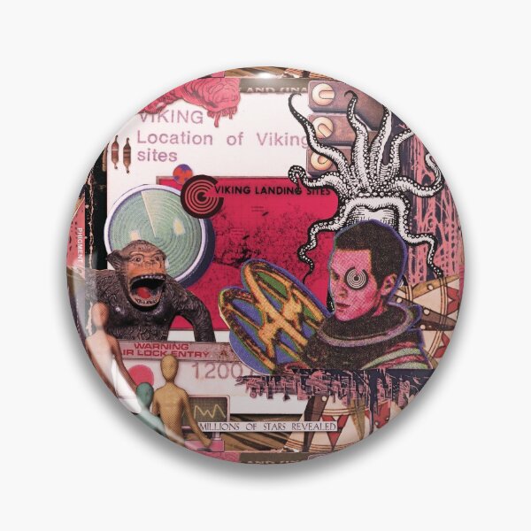 Item preview, Life On Mars? Collage designed and sold by phigment-art.