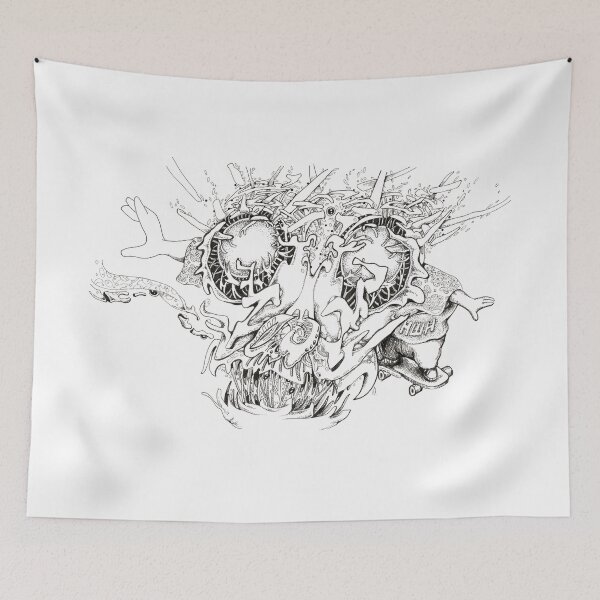 Item preview, Face (2021), abstract, skate, eyes, creepy, fantasy designed and sold by Murat Alimov.