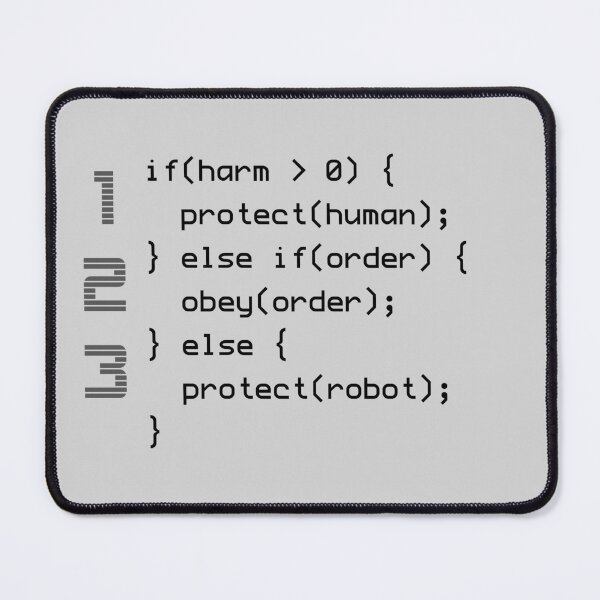 Item preview, 3 Laws of Robotics designed and sold by SuperheroSuite.
