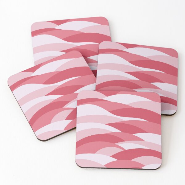 Artikelvorschau, Desert Dune, Abstract Pattern #3 Pastel Pink entworfen und verkauft von bubblyshades.