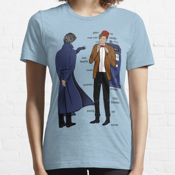 Sherlock meets the Doctor Essential T-Shirt
