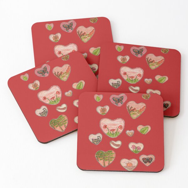 Item preview, Scenic Hearts  designed and sold by LuvbuzzArt.