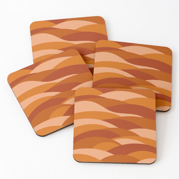 Artikelvorschau, Desert Dune, Abstract Pattern #4 Autumn Tones entworfen und verkauft von bubblyshades.