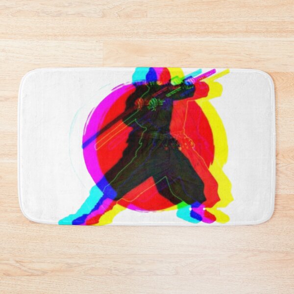 Item preview, Neon Glitch Ninja Design Pattern designed and sold by TheHappyK.