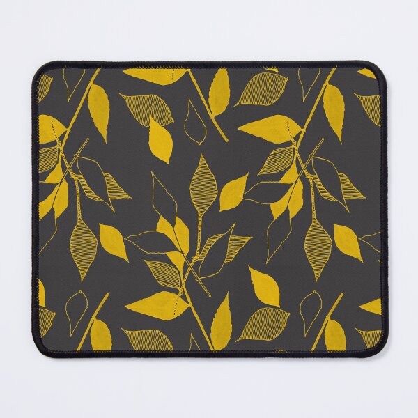 Item preview, Yellow Gold and Grey Foliage designed and sold by JJLosh.