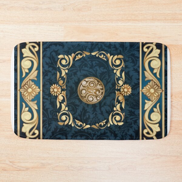 Item preview, Beautiful patterns for pillows, blue, dark bedding and blankets designed and sold by Anaconda23.