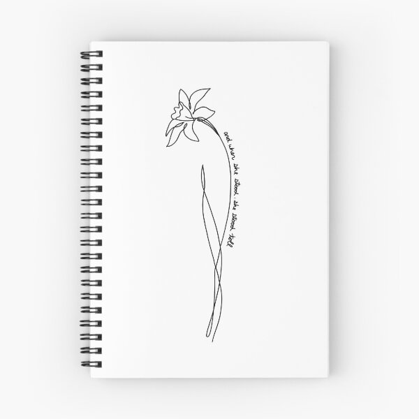 Item preview, Lumineers Flower Line Art designed and sold by Jadynpreslee.