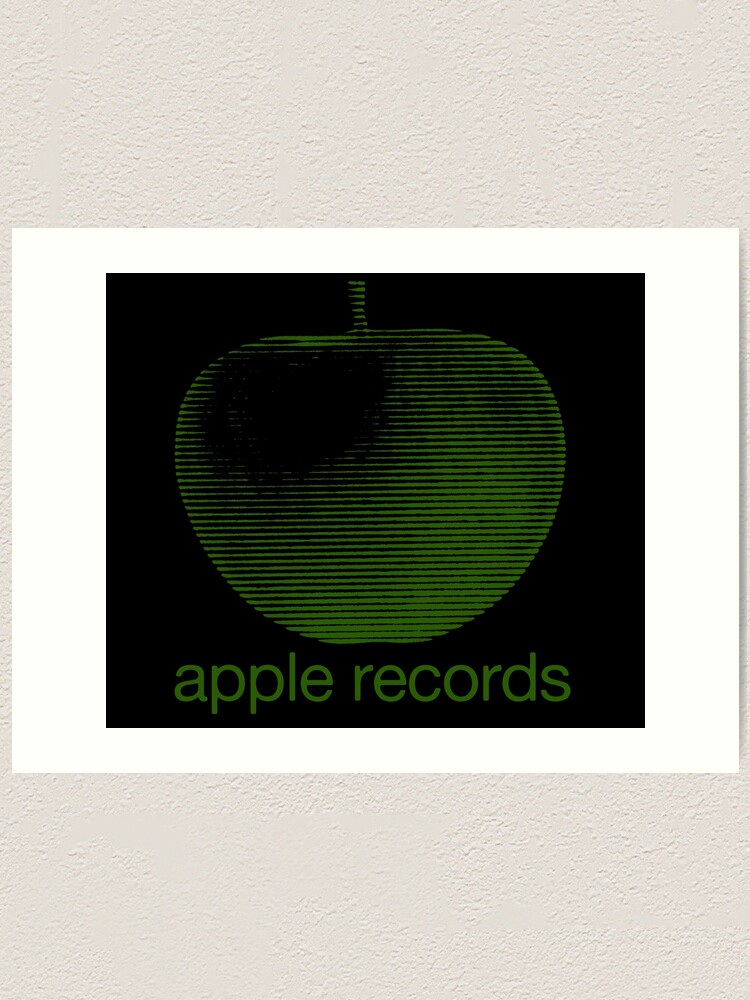 "Apple Records linear logo" Art Print by earcandy Redbubble