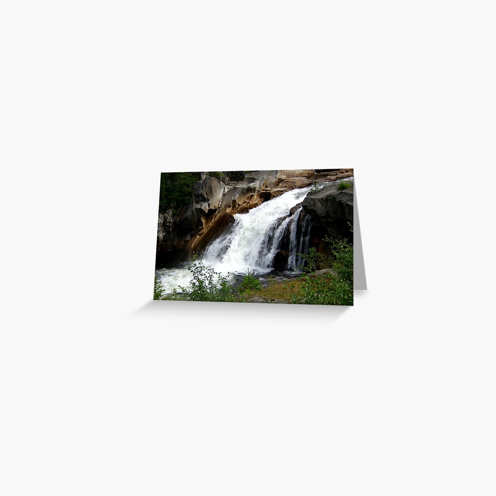 Waterfall Greeting Card