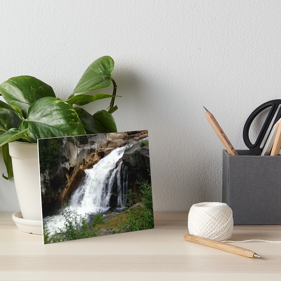 Waterfall Art Board Print
