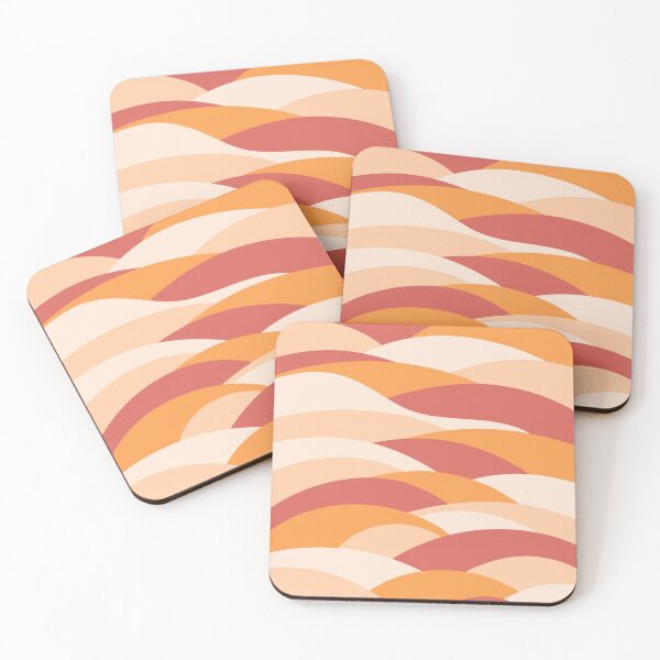 Artikelvorschau, Desert Dune, Abstract Pattern #5 Pastel Tones entworfen und verkauft von bubblyshades.