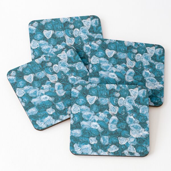 Item preview, Blue and Sapphire Roses designed and sold by Piece of Modern Art.