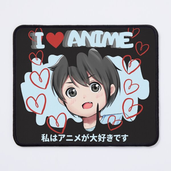 Item preview, I love anime, animelover, anime boy. designed and sold by allycat57.