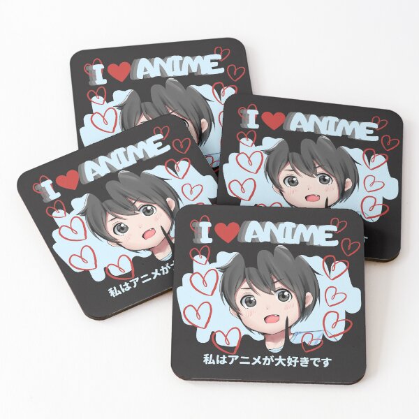 Item preview, I love anime, animelover, anime boy. designed and sold by allycat57.