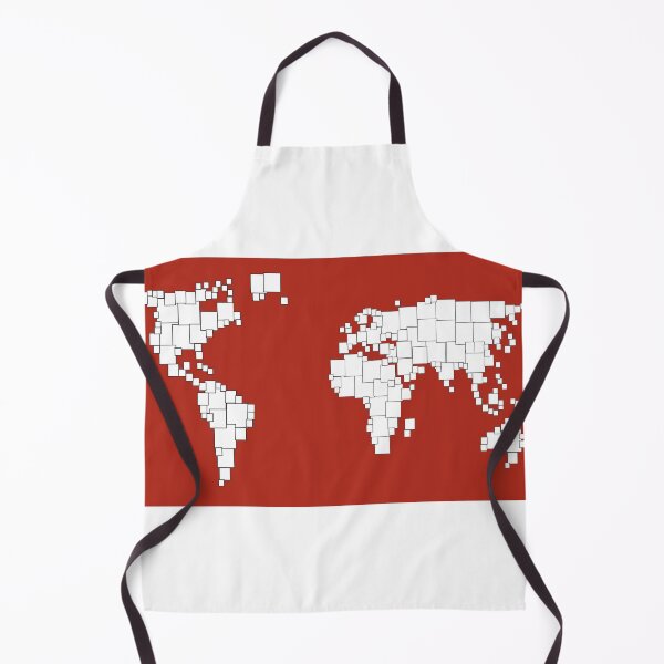 Item preview, Rectangular world map illustration designed and sold by acediscovery.