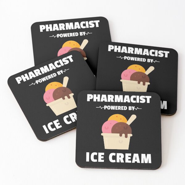 Item preview, Pharmacist Powered By Ice Cream  Shirt designed and sold by zoonix.