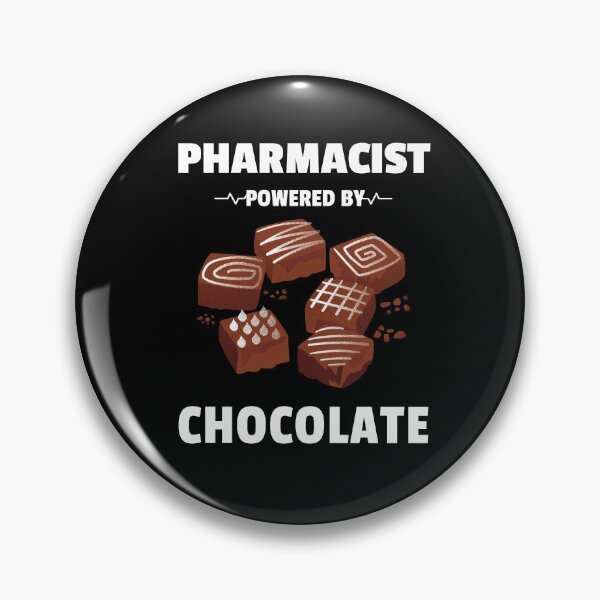 Artikelvorschau, Apotheker Powered By Chocolate Shirt entworfen und verkauft von zoonix.