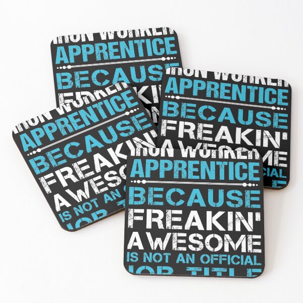 Item preview, Iron Worker Apprentice T Shirt - Freaking Awesome Job Gift Item Tee designed and sold by oetate4774.
