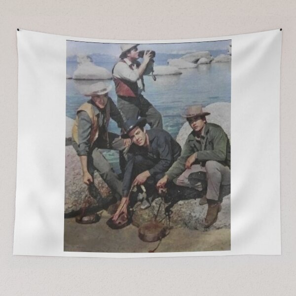 Item preview, Family fishing cartwrights  designed and sold by bethgabe.
