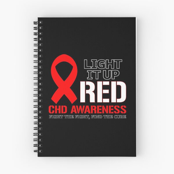Item preview, CHD Awareness - Light It Up RED designed and sold by OverbeeDesigns.