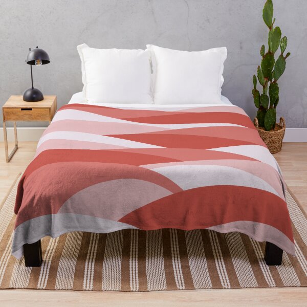 Item preview, Desert Dune, Abstract Pattern #7 Light Red designed and sold by bubblyshades.