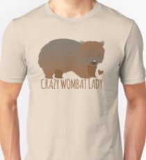 Camiseta ajustada Loco mujer wombat