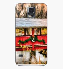 Gardner Village - Little Red Bridge Case/Skin for Samsung Galaxy