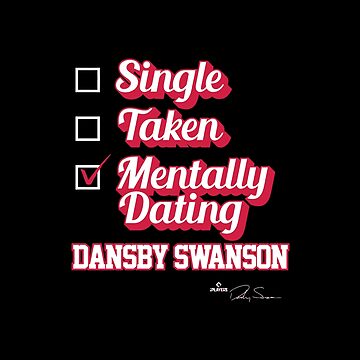 Dansby Swanson SVG File Baseball - Single , Taken, Mentally Datign Dansby  Swanson