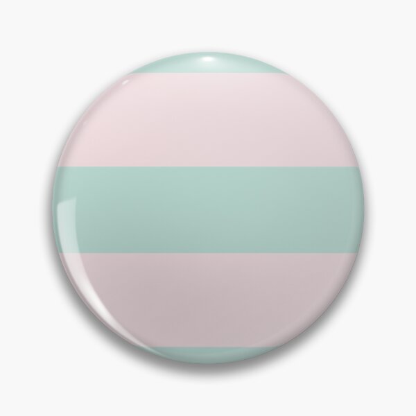 Item preview, Large PALE PINK and MINT GREEN Horizontal STRIPES designed and sold by RachelMacht.