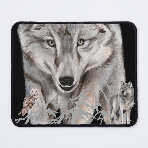 Item preview, Timber Wolf - Adventure is calling designed and sold by BronikowskiART.